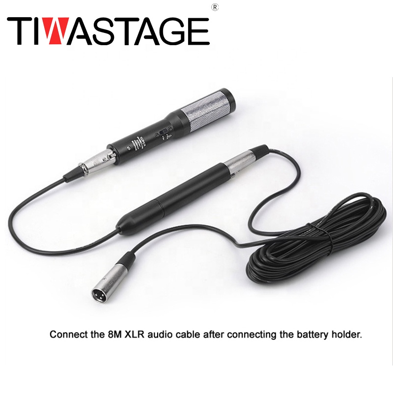 Professional stage chorus capacitor recording microphone Chorus Live performance Condenser Wired over long distance