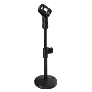 Free shipping Foldable table microphone stand height adjustable mic holder