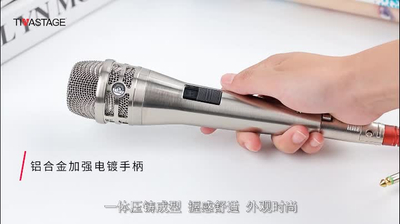 Free shipping High end dynamic handheld wired microphone for singing