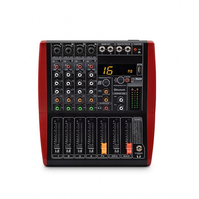 Tiwa DJ stereo 4 channel USB mixer mezcladora de audio